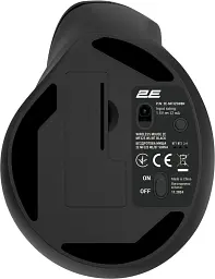 Bluetooth миша 2E MF325 Silent WL/BT black (2E-MF325WBK) UA - мініатюра 6