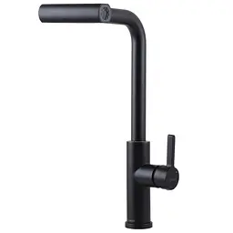 Змішувач для кухні Globus Lux Alpen SBT1-2044-BB Чорний матовий - мініатюра 3