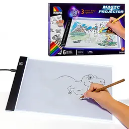 Дитячий LED-планшет для малювання Magic Projector, Molto (24064) Molto art24064