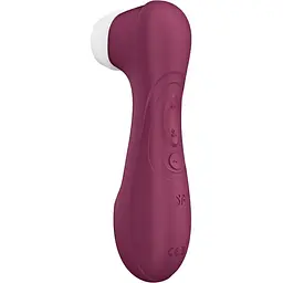 Вакуумний стимулятор Satisfyer Pro 2 Generation 3 with Liquid Air Connect App Wine Red (SO7774) [152972] - мініатюра 2