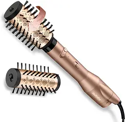 BaByliss Фен-щітка Babyliss Big Hair Dual, 650Вт, 2 режими, хол. обдув, кераміка, золотистий - мініатюра 2