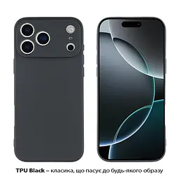Чохол до мобільного телефона BeCover Apple iPhone 17 Pro Black (713760) - мініатюра 3