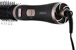 Фен-щітка Ardesto HD-C100 з керамічним покриттям 2 насадки 100Вт Холодний обдув Чорний/Пудровий - мініатюра 5