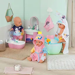 Інтерактивний унітазик для ляльки BABY BORN – МАЛЕНЬКИЙ ТУАЛЕТ (звук) BABY born 837542 - мініатюра 9