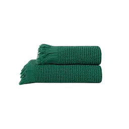 Рушник Lotus Home - Rius green зелений 50x100 - мініатюра 7