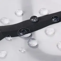 Шторка для душу Квадрати із пластиковими кільцями 180х180 см Supretto (8430) - мініатюра 8