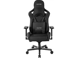 Комп'ютерне крісло для геймера Hator Arc Fabric Jet black (HTC-982)