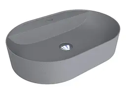 Умивальник Miraggio France mirastone gray Сірий 0000995 - мініатюра 2