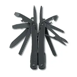 Мультитул Victorinox Swisstool Spirit XBS 105мм,23функ,чорн+нейлон.чохол - мініатюра 2