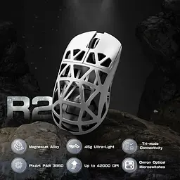Миша Attack Shark R2 Magnesium Alloy 8K (AS-6972792471549-W) White (G-000004005) - мініатюра 6