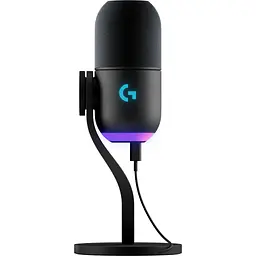 Мікрофон Logitech Yeti GX Dynamic RGB Gaming Mic with Lightsync Black (988-000569) - мініатюра 2