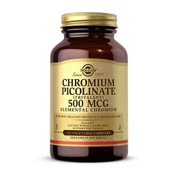 Пиколинат хрома Chromium Picolinate 500 мкг – 120 вегетарианских капсул.
