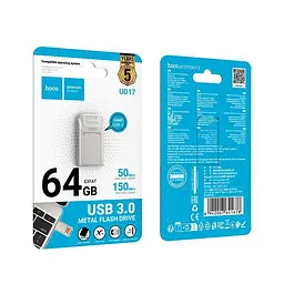 Hoco Smart USB3.0 Type-C rotating USB flash drive (64GB) UD17 |exFAT| - мініатюра 2