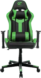 Геймерське крісло GT Racer чорне із зеленим (X-2527 Black/Green) - мініатюра 3