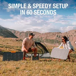 Портативна сонячна панель Jackery SolarSaga 80W [74696] - мініатюра 5