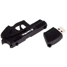 USB флеш накопичувач ColorWay Pistol 32 GB 3.0 Black (CW-USBPL32) - мініатюра 7