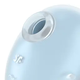 Вакуумний кліторальний стимулятор із вібрацією Satisfyer Cutie Ghost Blue Satisfyer SX0572 99365 - мініатюра 3