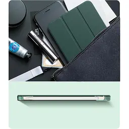 Чохол до планшета BeCover Tri Fold Hard Apple iPad Mini 7 2024 Dark Green (712451) - мініатюра 6