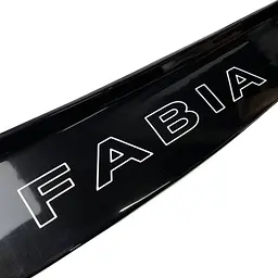 Дефлектор капота мухобійка Skoda Fabia I 2000-2007 Євро Кріплення Voron Glass - мініатюра 2