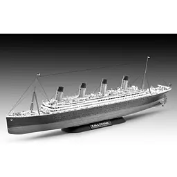 Збірна модель Revell Корабель Титанік подарунковий набір рівень 4, масштаб 1:700 та 1:1200, 172 деталі (RVL-05727) - мініатюра 9