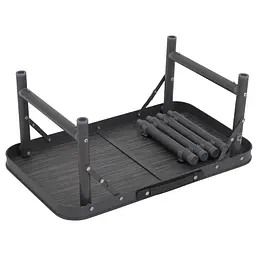 Складний стіл Bo-Camp Logan 56x34 cm Grey (1404480), Темно-сірий - мініатюра 4