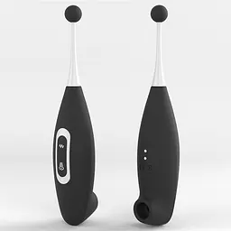 Вібратор для клітора Lovetoy IJOY Rechargeable Clit Pro 19 см чорний - мініатюра 6