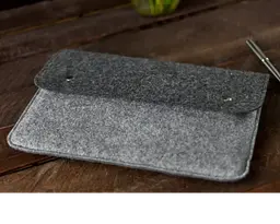 Чохол Gmakin Apple MacBook Pro 14` GM05-14 Felt Case (Black/Grey) [73580] - мініатюра 9