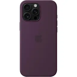 Чохол Silicone Case with MagSafe для Apple iPhone 16 Pro Max Plum AAA [116575] - мініатюра 4