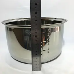 Чаша 4 літри до мультиварки DEX DMC-10, DEX DMC-50, DMC-60 з нержавіючої сталі - мініатюра 5