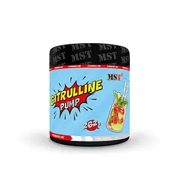 Амінокислота Citrulline Pump, 262 грам Полуниця-лайм MST fit0023403