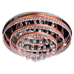 Люстра Brille стельова з пультом LED 164W WW+NW+CW Cop (BR-991C/1)