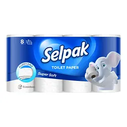 Туалетний папір Selpak 3 шари 8 рулонів (8690530204515)