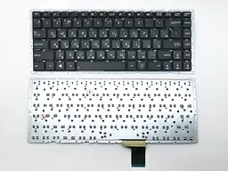 Клавіатура для ASUS A401, A401L, K401, K401L, K401LB, K401UB (UA Black без рамки).