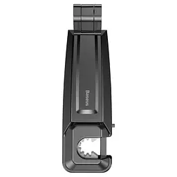 Автотримач Baseus Backseat Vehicle Phone Hook, + гачок-вішалка (SUHZ-A01) black - мініатюра 2