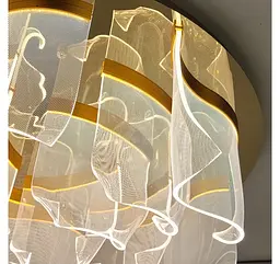 Світлодіодна стельова люстра Artlight 505081-7+5GD, 86 Вт, золото - мініатюра 7