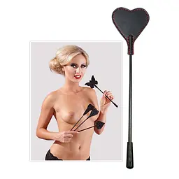 Стек Bad Kitty Heart Mini Crop 25 см чорний - мініатюра 8