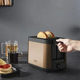 Тостер Tefal Coppertinto 850 Вт бронзовий (TT430G10) - мініатюра 10