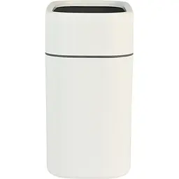 Відро для сміття МВМ My Home без кришки 300х165х301 мм біло-сіре (BIN-24 10L WHITE/GRAY)