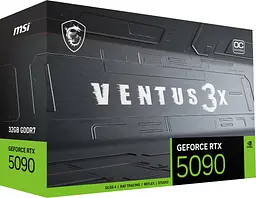 Відеокарта MSI RTX 5090 32G VENTUS 3X OC (RTX 5090 32G VENTUS 3X OC) (GDDR7, 512 bit, PCI-E v5.0 x16) - мініатюра 8