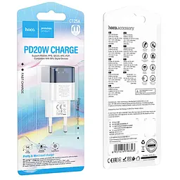 МЗП Hoco C125A Transparent PD20W (1USB-C) Transparent blue - мініатюра 6