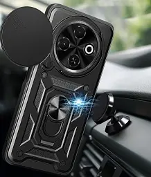 Панель BeCover Military для Tecno Spark 30C 4G Black (713074) - мініатюра 3