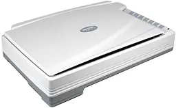 Сканер А3 Plustek OpticPro A320E (800x800dpi 48bit 7,7стор/хв планшетний сірий)