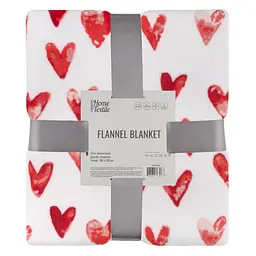 Плед Ardesto Flannel 160х200 см 100% поліестер сердечка (ART0125PB)