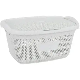Корзина для білизни Violet House 1002 Віолетта WHITE 28 л