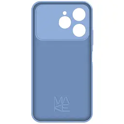 Чохол MAKE Tecno Spark 40 Silicone Mirage Blue - мініатюра 4