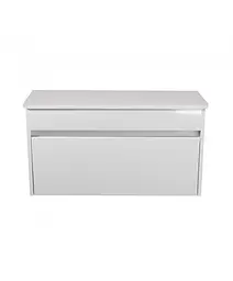 Тумба Мойдодир Prime 80-А ST зі стільницею підвісна, Білий - мініатюра 6