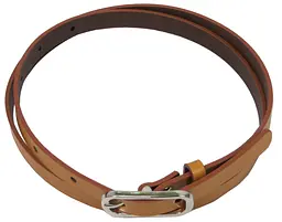 Ремінь жіночий Rovicky 1.5 см шкіра Коричневий