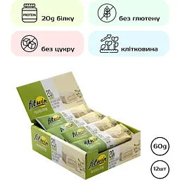 Батончик FitWin Pistachio Cream 12 шт. х 60 г - мініатюра 2