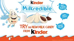 Жувальні цукерки Kinder Milkredible Milk Flavor 23.4г - мініатюра 7