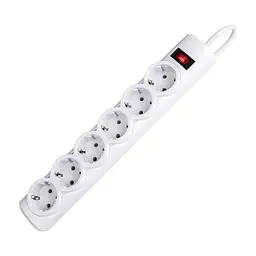Сетевой фильтр питания Defender DFS 153 6 роз 3m White (994900)